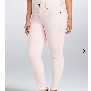 Torrid pink jeggings